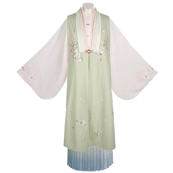 Chinese Traditional Hanfu Ancient Princess Daliy Dress Spring coat+vest+skirt - Picture 1 of 13